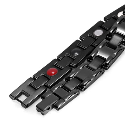 Men's Black Titanium Bracelet - Wnkrs