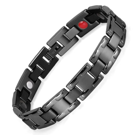 Men's Black Titanium Bracelet - Wnkrs