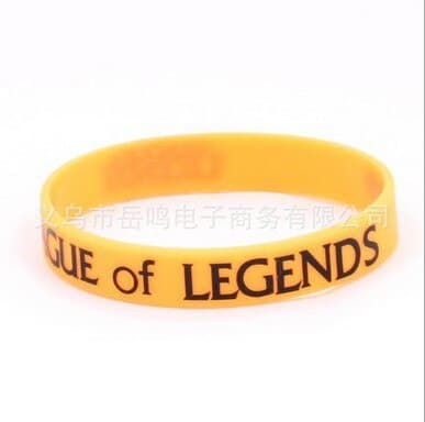 Colorful League of Legends Silicone Bracelets Set - Wnkrs
