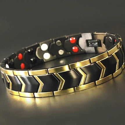Men's Golden Arrow Magnetic Bracelet - Wnkrs