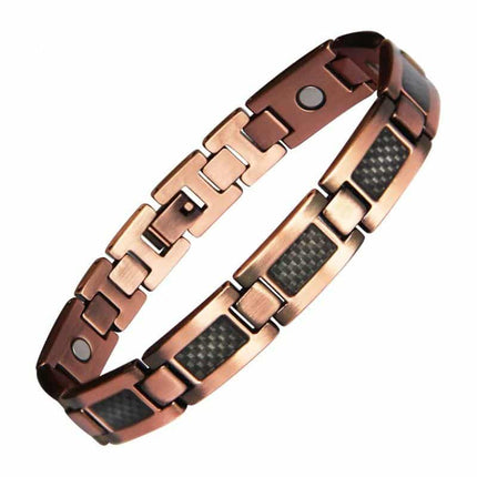 Men's Copper Fiber Magnetic Bracelet - Wnkrs