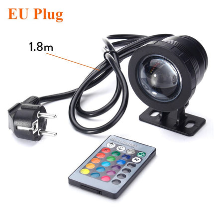 Waterproof RGB LED Flood Light with Remote Control - Wnkrs