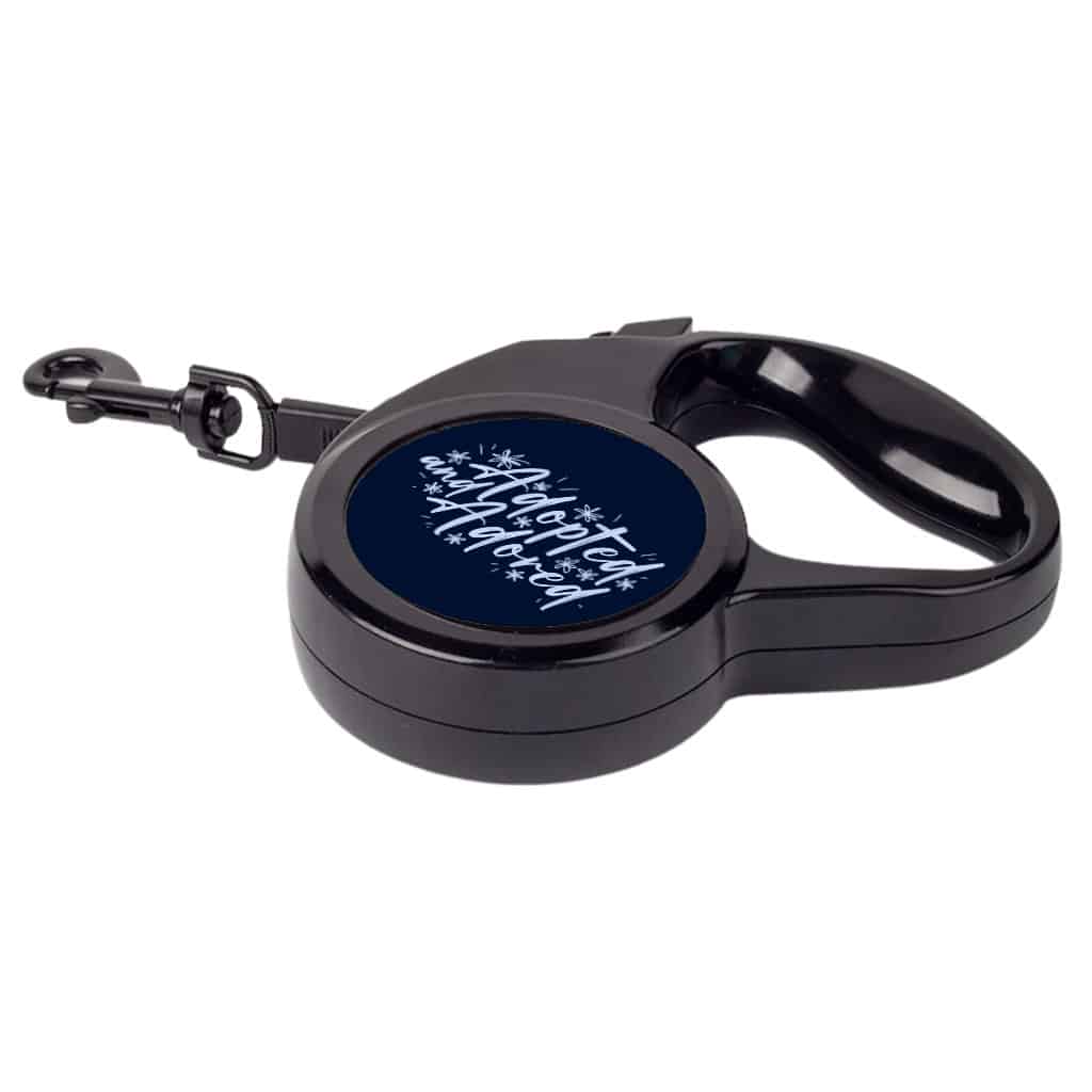 Adopted Retractable Pet Leash - Cute Leash - Trendy Dog Leash