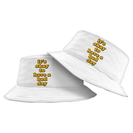 It's Ok Bucket Hat - Positive Hat - Motivational Bucket Hat - wnkrs