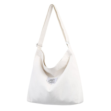 Retro Style Canvas Shopping Bag - Wnkrs