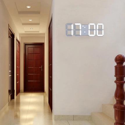 3D LED Digital Alarm Wall Clock - wnkrs
