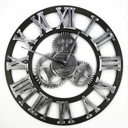 3D Retro Style Hollow Wall Clock - wnkrs