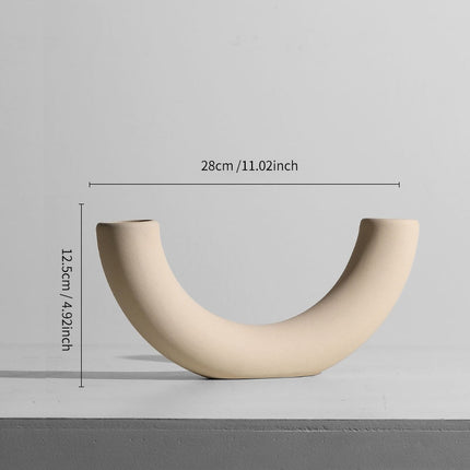 Nordic Style Ceramic Vase for Home Decor - wnkrs