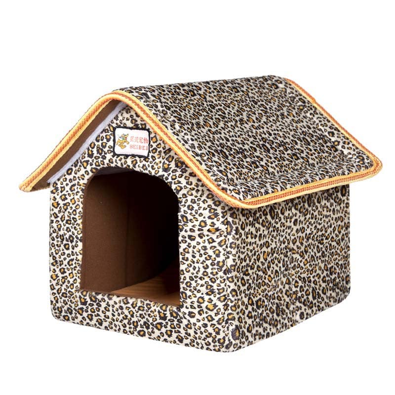Folding Pet House with Soft Mat