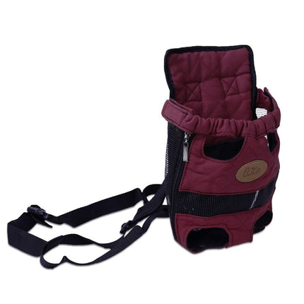 Adjustable Breathable Carrying Pet Backpack - wnkrs