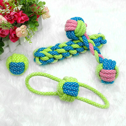 Cotton Rope Toys for Pets 7 pcs Set - wnkrs