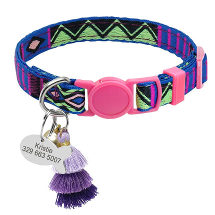 Personalized Collar for Pets with Bell - wnkrs