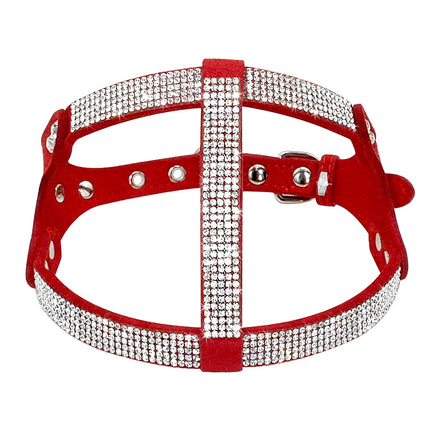 Fashion Luxury Leather Dog's Harness - wnkrs