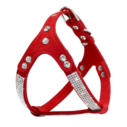 Fashion Luxury Leather Dog's Harness - wnkrs