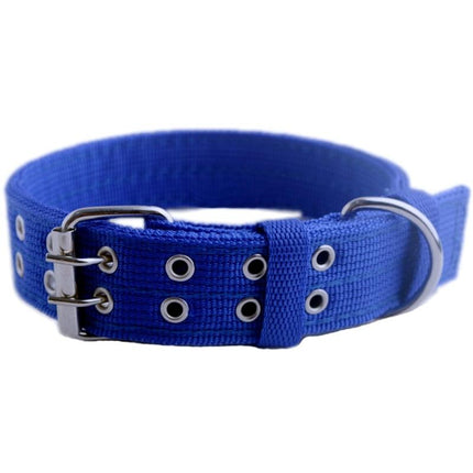 Cute Solid Army Green Canvas Dog's Collar - wnkrs