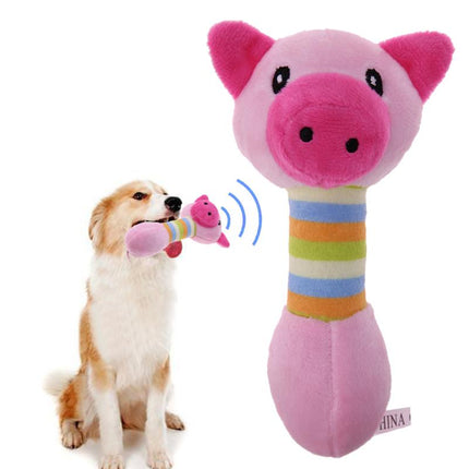 Lovely Animal Shaped Plush Dog's Toy - wnkrs