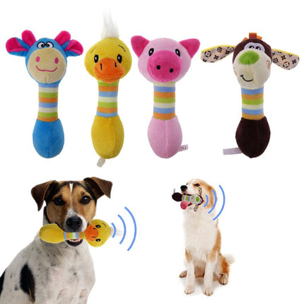 Lovely Animal Shaped Plush Dog's Toy - wnkrs