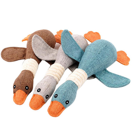 Amusing Dog Shaped Chewing Plush Pet's Toy - wnkrs