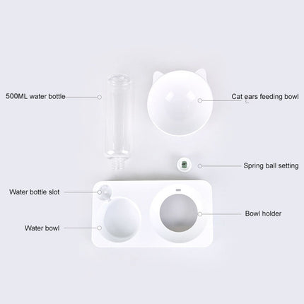 Cat's Food and Water Bowl - wnkrs
