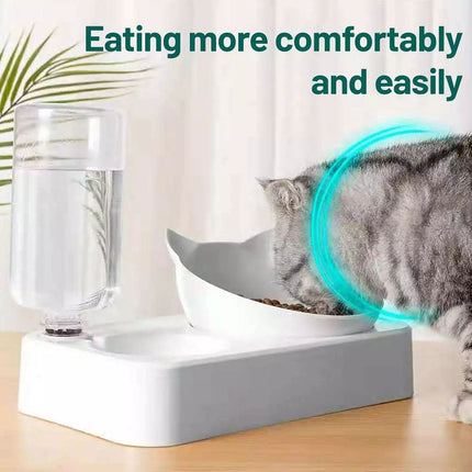 Cat's Food and Water Bowl - wnkrs