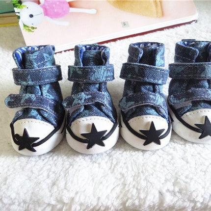 Dog Boots with Star Print - wnkrs