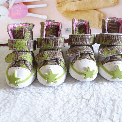 Dog Boots with Star Print - wnkrs