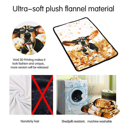Large Space Themed Blanket for Pets - wnkrs