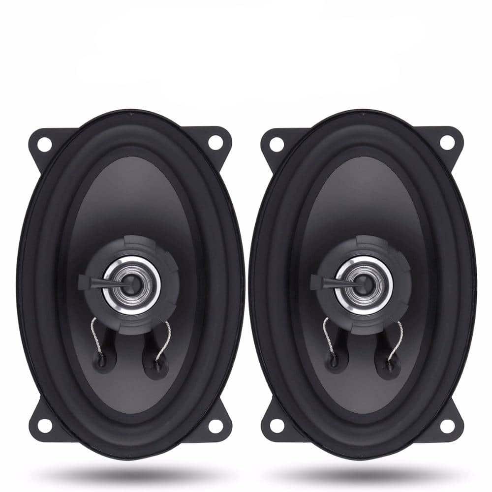 150 W Max Oval Coaxial Car Speakers Pair