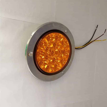 16 LED Yellow Car Rear Tail Lights 2 pcs Set - wnkrs