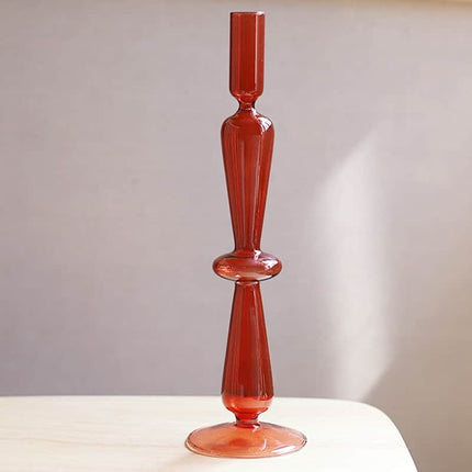 Nordic Multicolored Glass Candle Holder - wnkrs