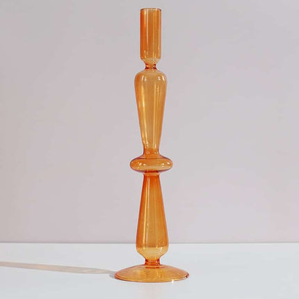 Nordic Multicolored Glass Candle Holder - wnkrs