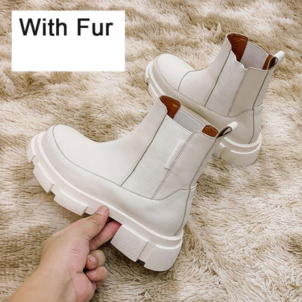 Women's High Heel Warm Ankle Boots - Wnkrs