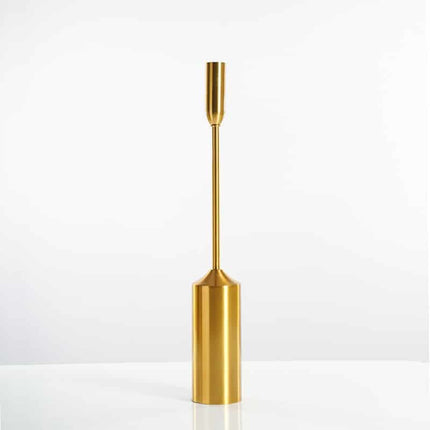 Bottle Shaped Metal Candle Holder - wnkrs