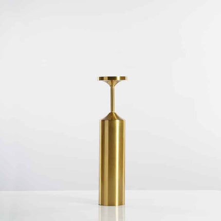 Bottle Shaped Metal Candle Holder - wnkrs