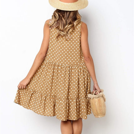 Ruffled Summer Dress for Women - wnkrs