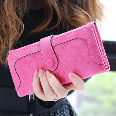 Women's Large Capacity Long Wallet - Wnkrs