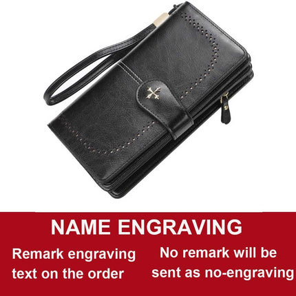 Women's PU Leather Clutch - Wnkrs
