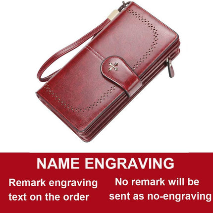 Women's PU Leather Clutch - Wnkrs