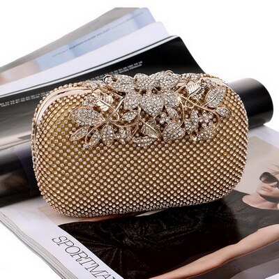 Exquisite Sparkling Jeweled Women's Evening Bag - Wnkrs