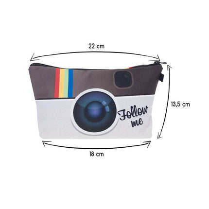 Women's Printed Makeup Bag - Wnkrs