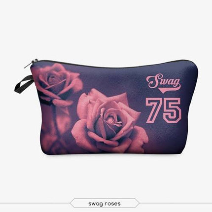 Women's Printed Makeup Bag - Wnkrs
