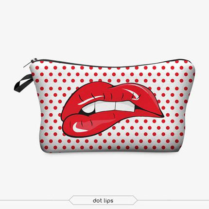 Women's Printed Makeup Bag - Wnkrs