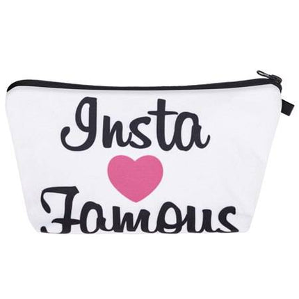 Women's Printed Makeup Bag - Wnkrs