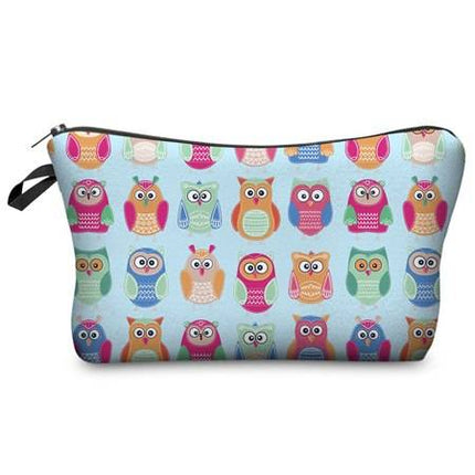 Women's Printed Makeup Bag - Wnkrs