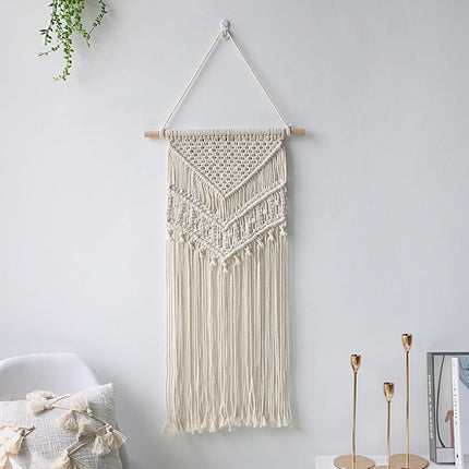 Macramé Cotton Woven Dream Catcher Wall Decoration - wnkrs