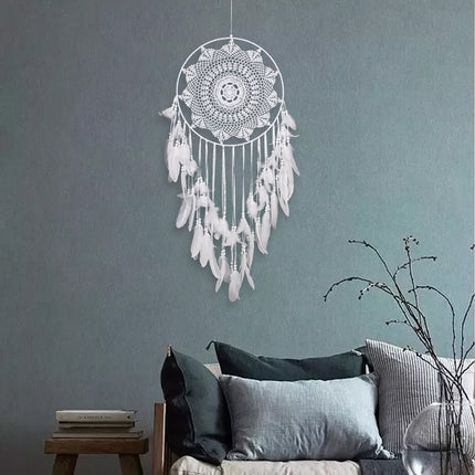 Large Boho Style Dream Catcher for Wall Decor - wnkrs