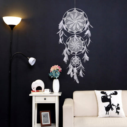 Large Boho Style Dream Catcher for Wall Decor - wnkrs