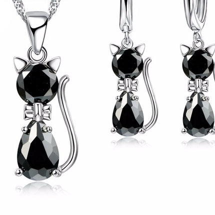 Genuine 925 Sterling Silver Woman's Jewellery Set - Wnkrs