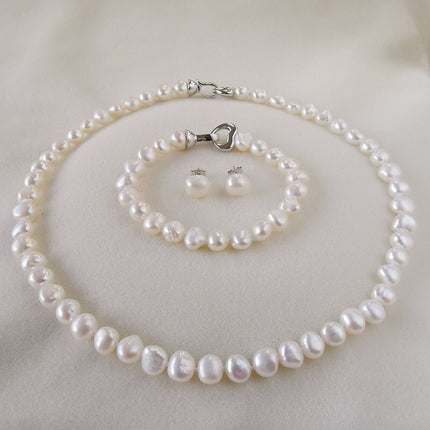 Women's Baroque Pearl Jewelry Set - Wnkrs