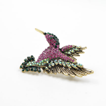 Women's Lovely Hummingbird Brooch - Wnkrs